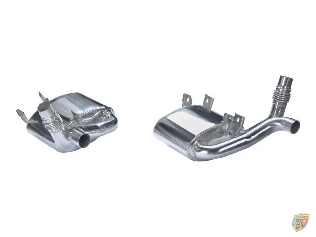 997.1 Silencieux d'échappement sport Carrera en acier inoxydable Porsche 911 | Albert Motorsport 2