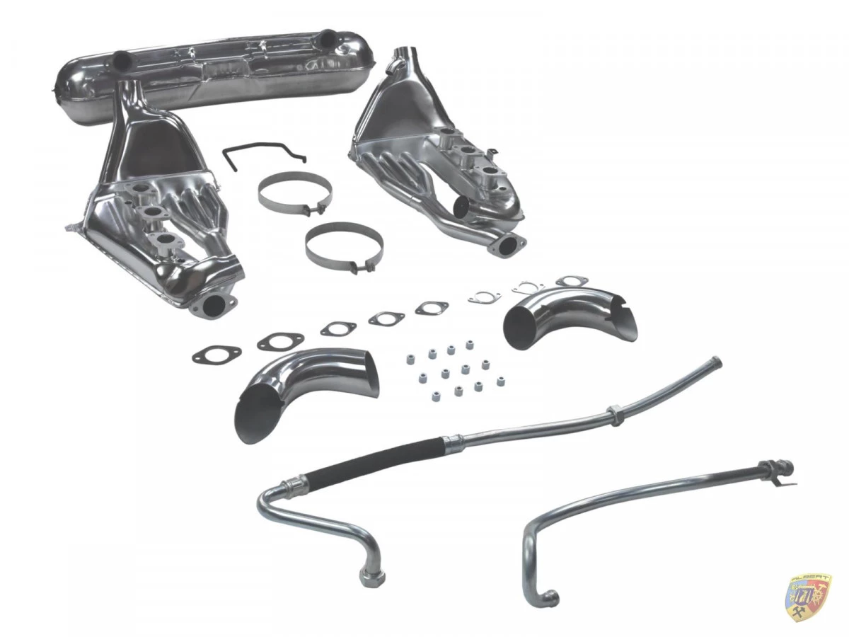 911 G 2.7 - 3.0 sports exhaust exhaust heat exchanger 84mm stainless steel Porsche – Albert Motorsport