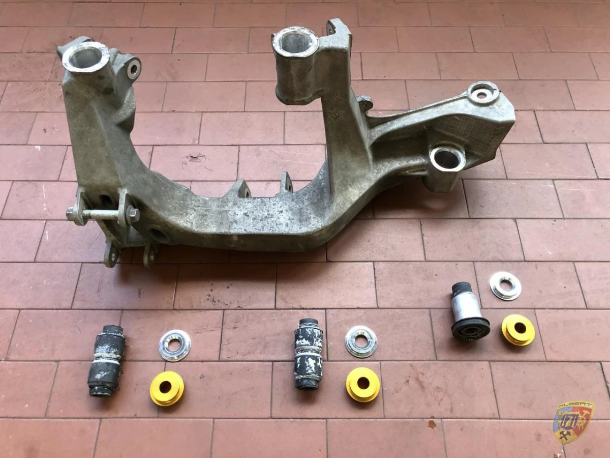 996 - 997 axle bearing subframe bearing decoupling for Porsche 911 – Albert Motorsport