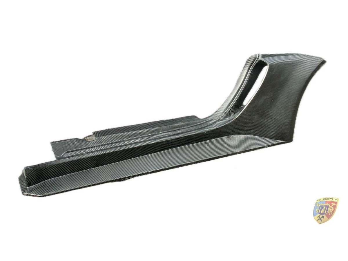 Faldones laterales en carbono para Porsche Cayman 981 RSR | Albert Motorsport