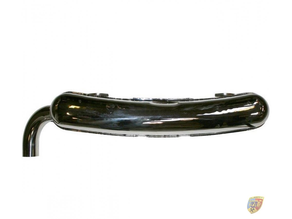 911 SC 2.7 Sportauspuff 70 mm Auspuff Edelstahl poliert Porsche 911 – Albert Motorsport