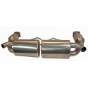 997.1 Turbo - GT2 performance exhaust with sporty sound for Porsche 911