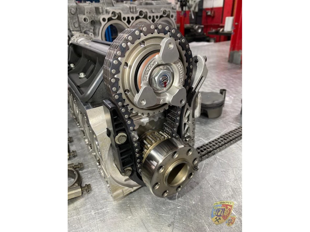 986, 987, 996, 997, bloque motor Porsche completado con pistones y cilindros de cromo molibdeno a cambio | Albert Motorsport