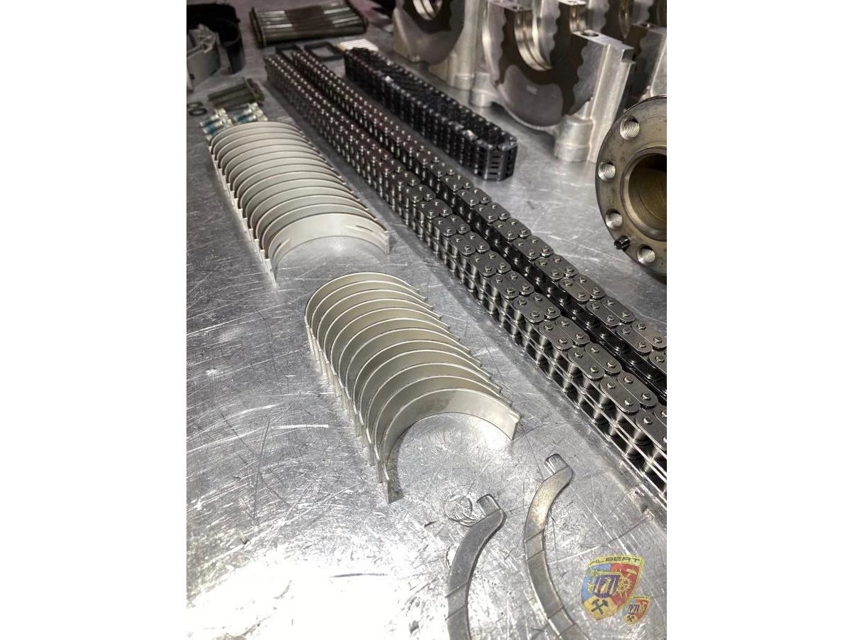 986, 987, 996, 997, bloc moteur Porsche complété avec pistons et cylindres en chrome molybdène en échange | Albert Motorsport