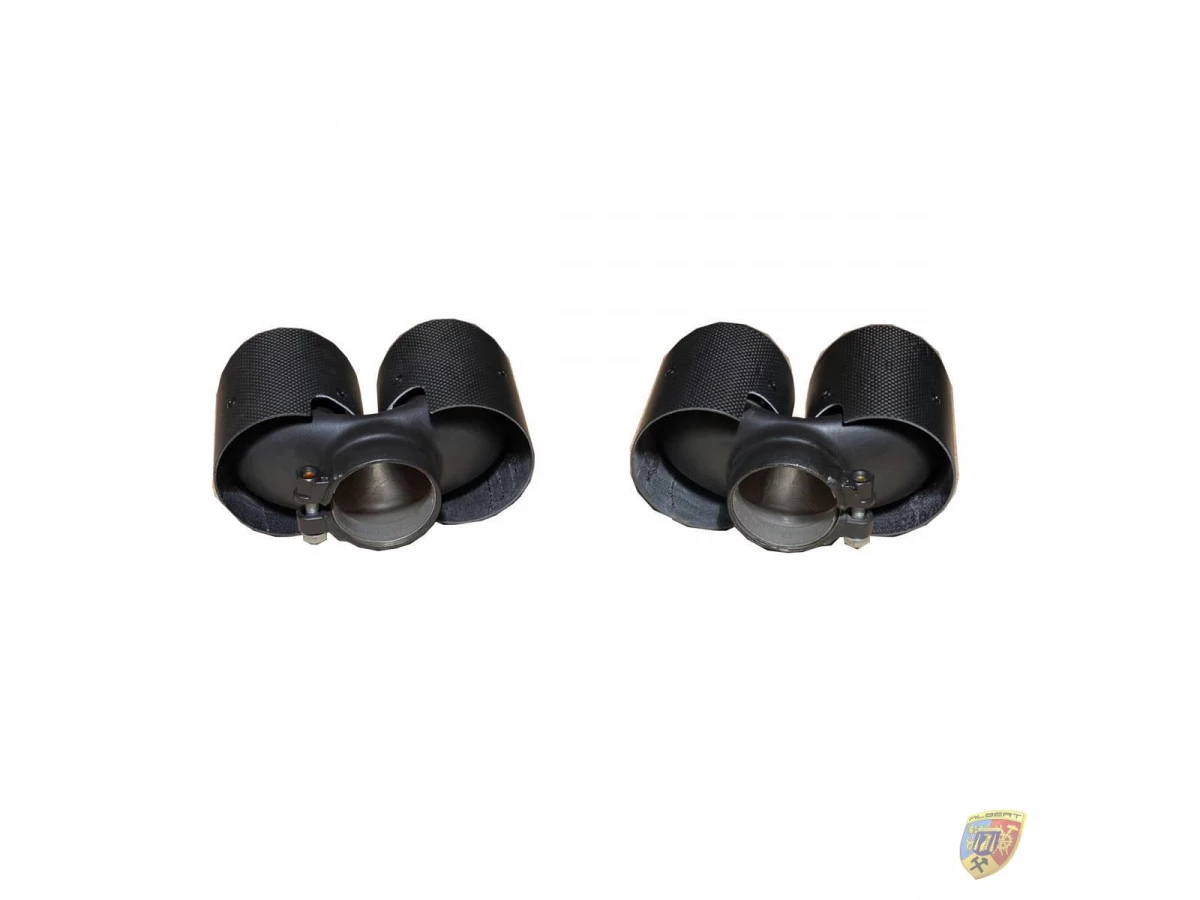 997.1 - 997.2 Carrera Endrohre Edelstahl Carbon Porsche 911 – Albert Motorsport