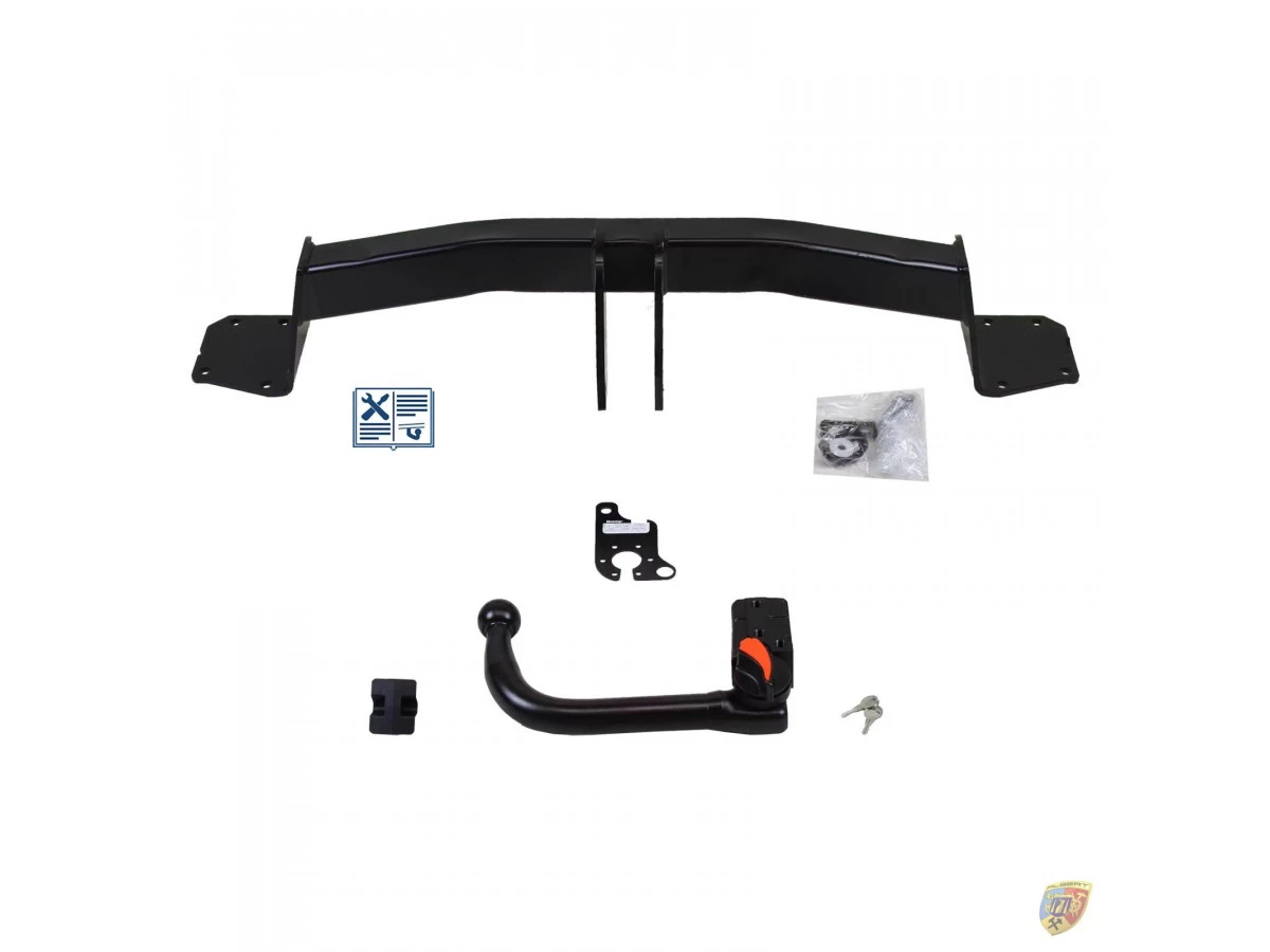 Attelage de remorque amovible 971 pour Porsche Panamera | Albert Motorsport