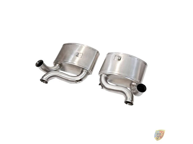 993 Turbo - GT2 rear silencer exhaust stainless steel Porsche 911 – Albert Motorsport 2