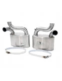 993 Turbo - GT2 rear silencer exhaust stainless steel Porsche 911 – Albert Motorsport