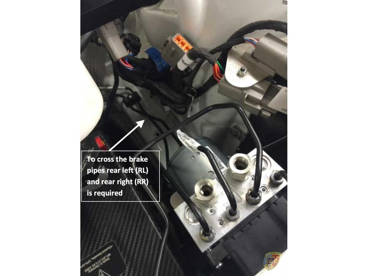 Sistema ABS 997 GT3 Cup regolabile in 12 posizioni per Porsche 911 | Albert Motorsport
