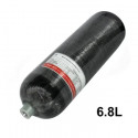 6.8 litre carbon compressed air bottle for the race track