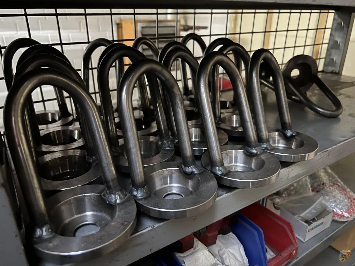 Kit de 4 crochets d'arrimage pour Porsche 911 GT3 Cup (996-997) | Albert Motorsport