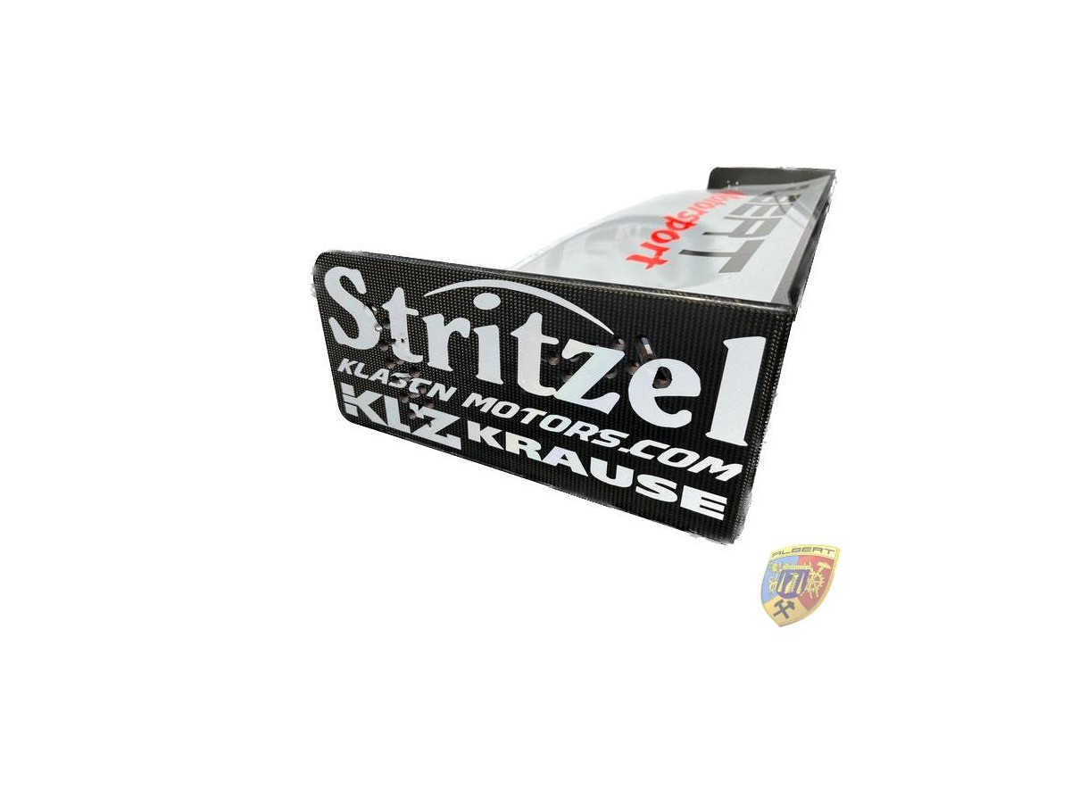 991 GT3 R - RSR side plates carbon for rear spoiler Porsche 911