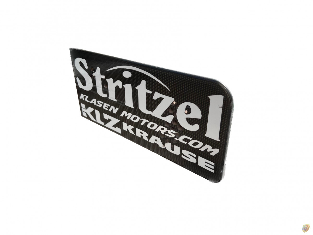 991 GT3 R - RSR side plates carbon for rear spoiler Porsche 911