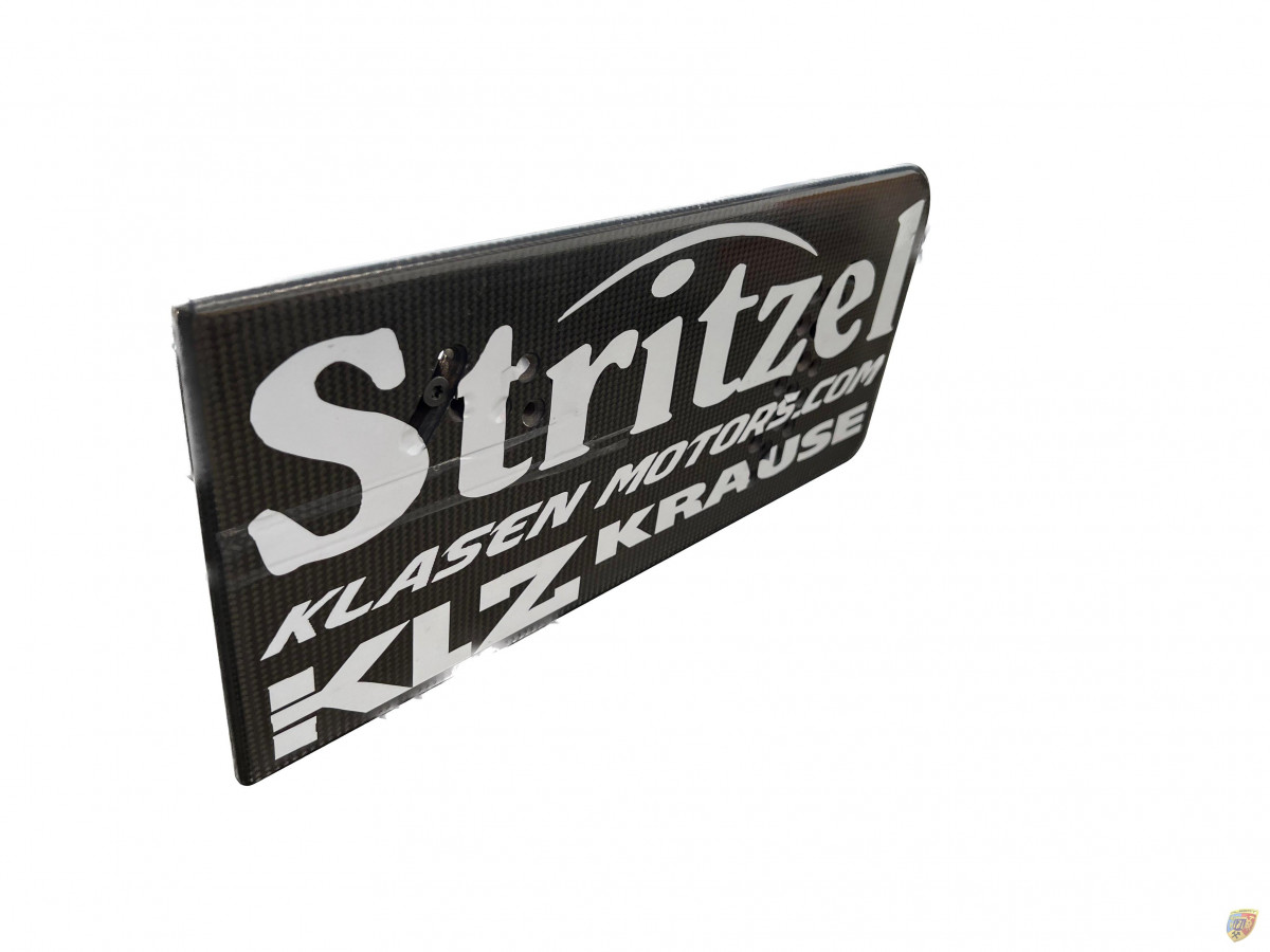 991 GT3 R - RSR side plates carbon for rear spoiler Porsche 911