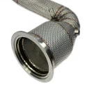 971 Panamera Downpipe Edelstahl 200 Zellen Kat für 3.0 Liter Porsche – Albert Motorsport