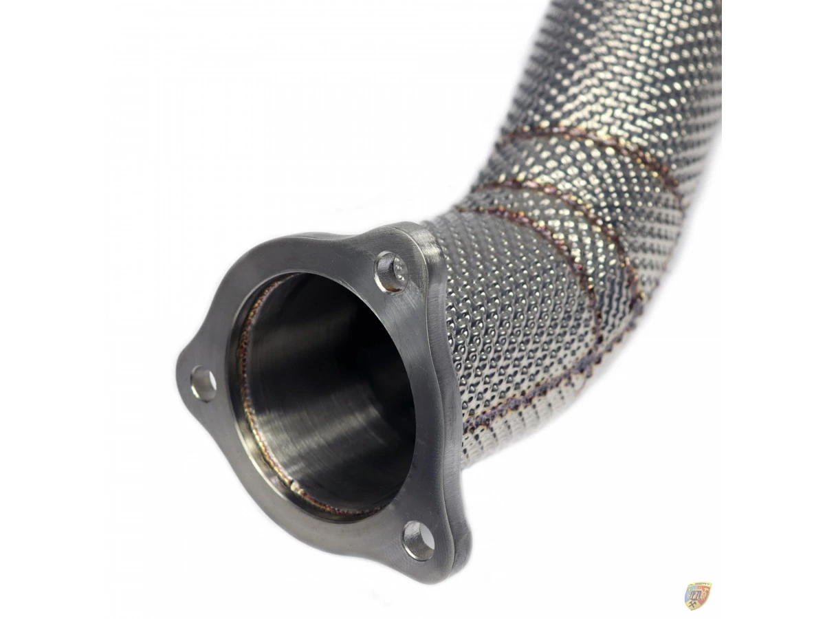 971 Panamera Downpipe en acier inoxydable 200 cellules Cat pour Porsche 3,0 litres | Albert Motorsport