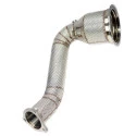 971 Panamera Downpipe Stainless Steel 200 Cell Cat for 3.0 Liter Porsche – Albert Motorsport