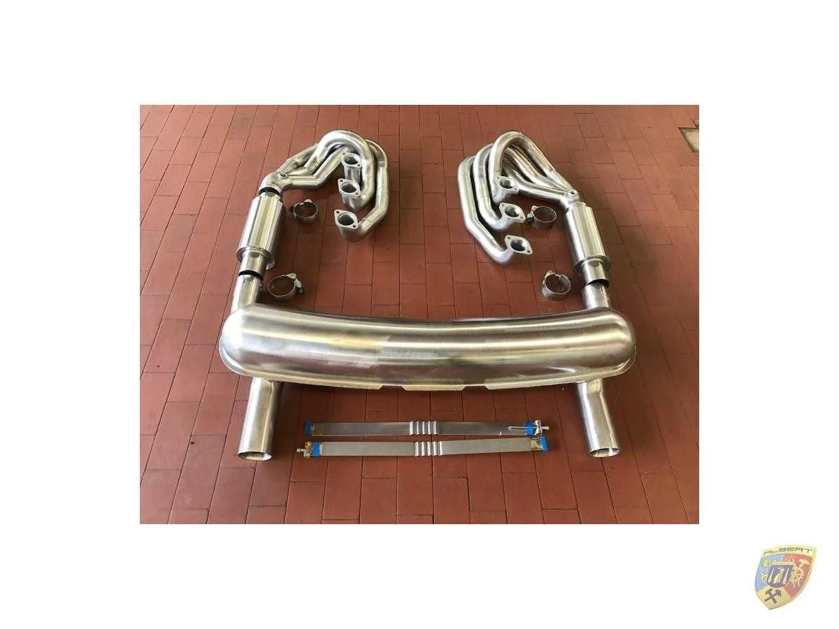 964 - 3,6 - 3,8 l. Sport Exhaust Powerkit 2 terminali di scarico per Porsche Racing | Albert Motorsport