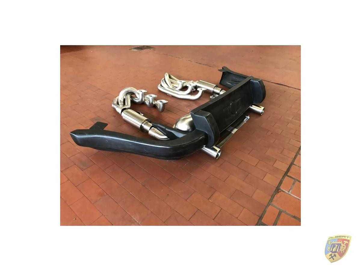 964 - 3,6 - 3,8 l. Sport Exhaust Powerkit 2 terminali di scarico per Porsche Racing | Albert Motorsport