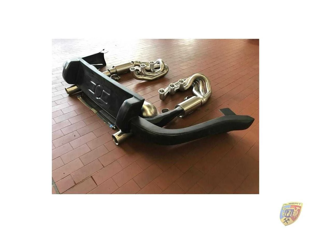 964 - 3,6 - 3,8 l. Sport Exhaust Powerkit 2 terminali di scarico per Porsche Racing | Albert Motorsport