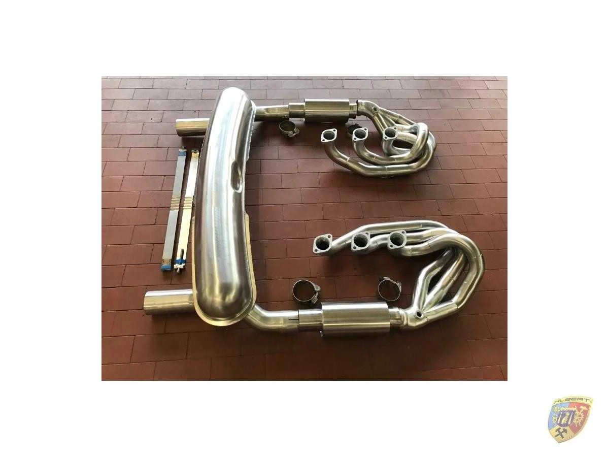 964 - 3,6 - 3,8 l. Sport Exhaust Powerkit 2 terminali di scarico per Porsche Racing | Albert Motorsport