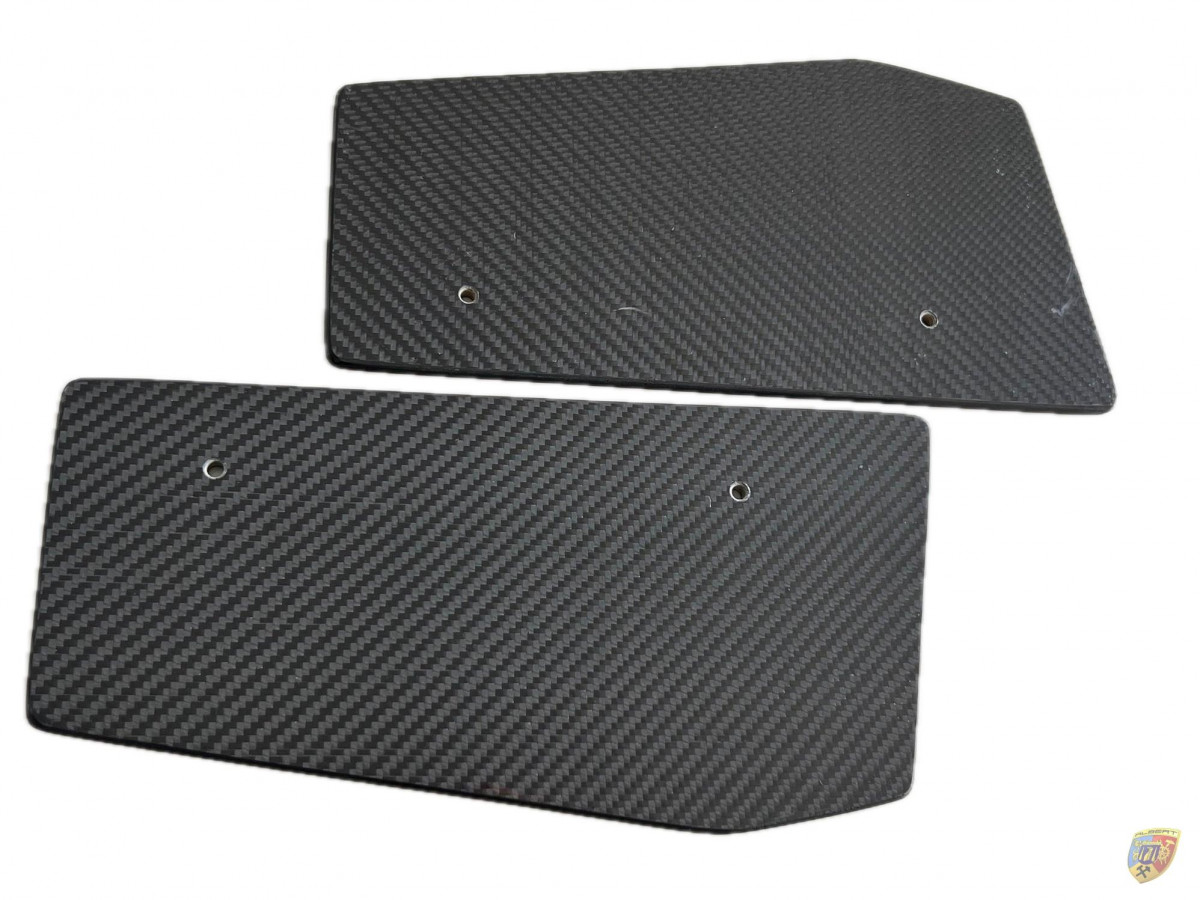 991 GT3 Cup side plates carbon for rear spoiler Porsche 911