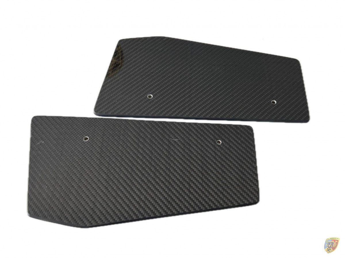 991 GT3 Cup side plates carbon for rear spoiler Porsche 911