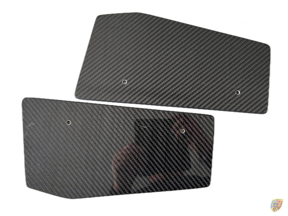 991 GT3 Cup side plates carbon for rear spoiler Porsche 911