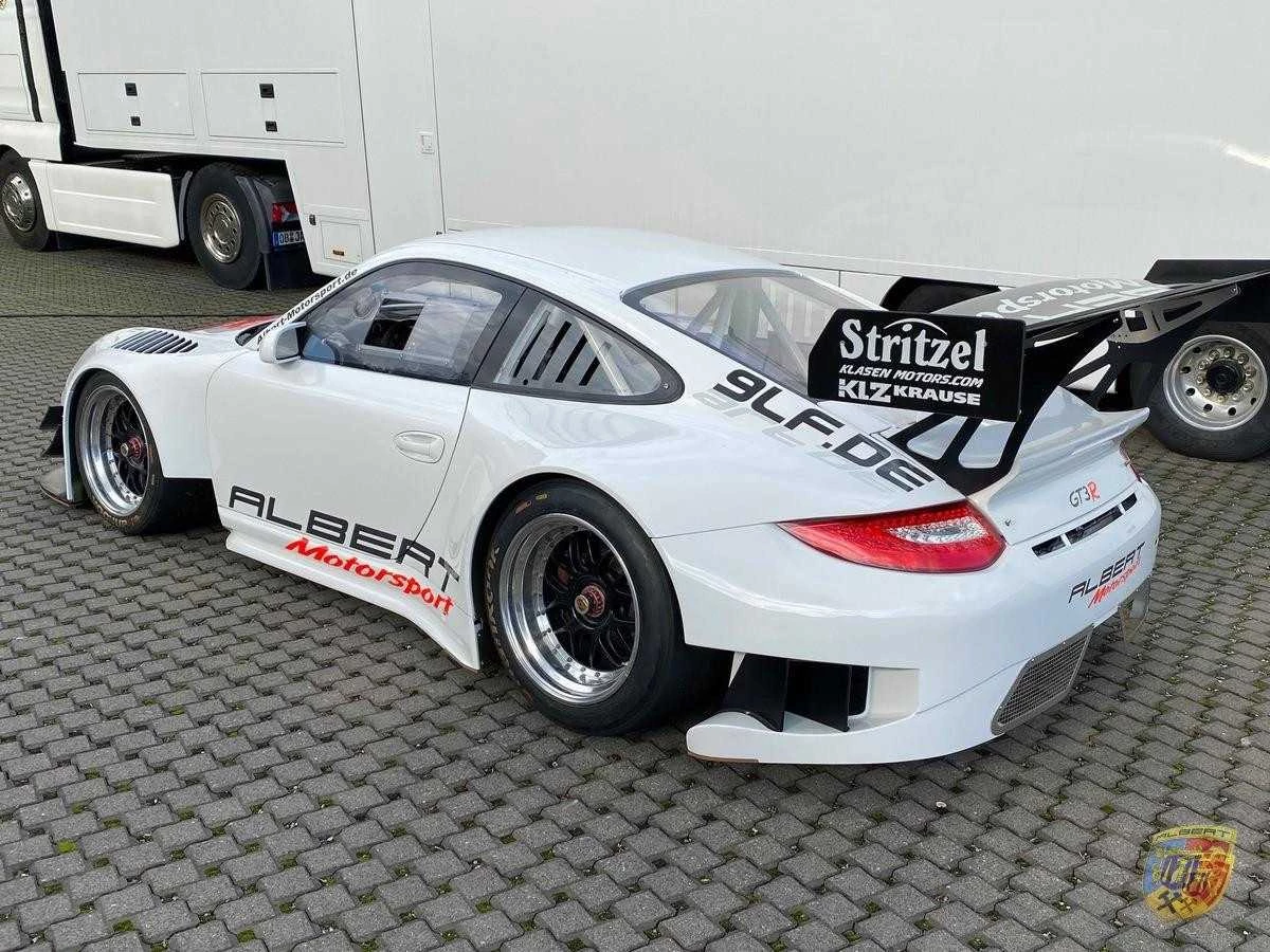 Paraurti posteriore 997 GT3 R barra posteriore completa in carbonio 2013 per Porsche 911 | Albert Motorsport