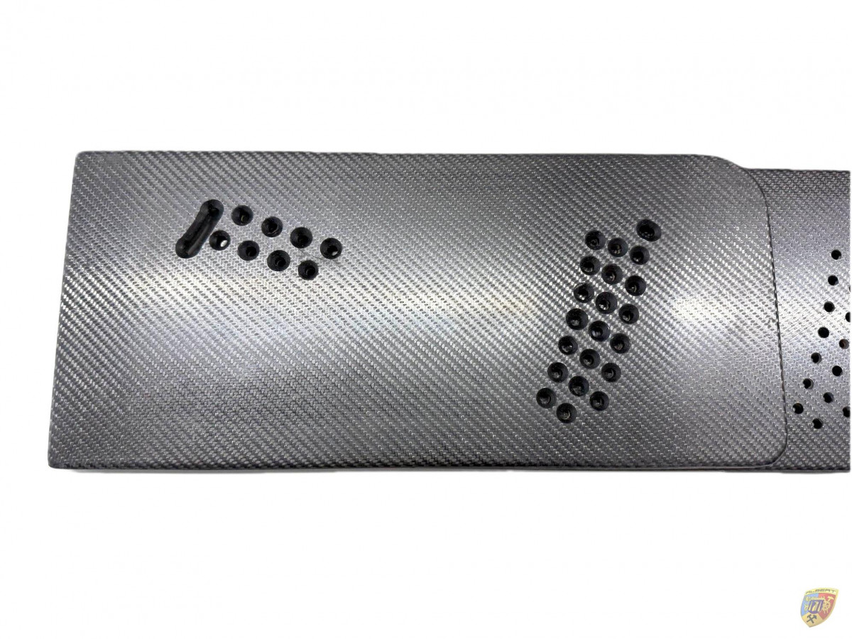 991 GT3 R - RSR side plates carbon for rear spoiler Porsche 911