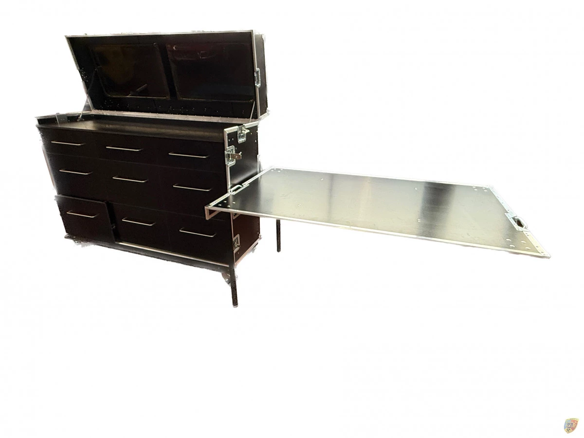 Pitbox L-Case con cassetti anche con schermi - Tipo Albert Motorsport | Albert Motorsport