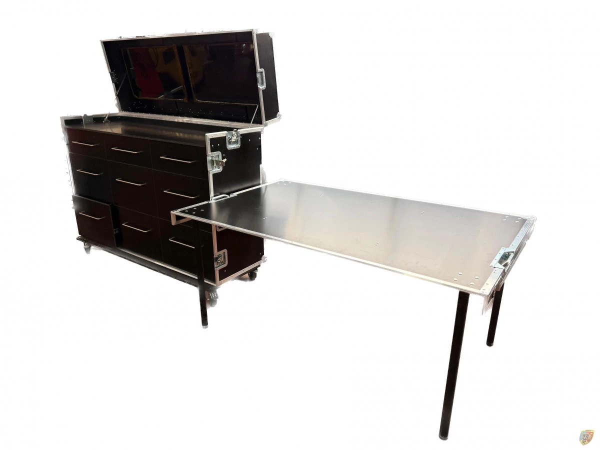 Pitbox L-Case with drawers also with screens - Type Albert Motorsport – Albert Motorsport