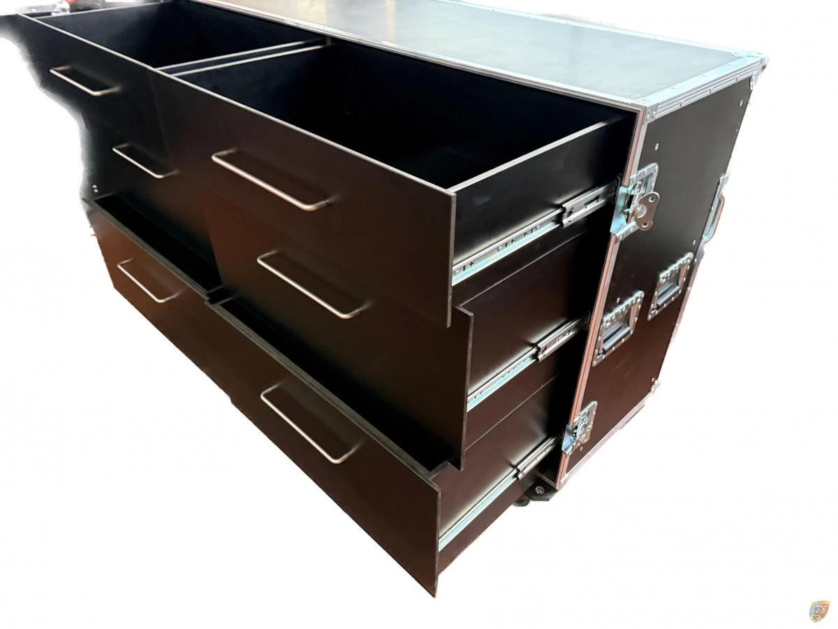 Cassettiera Flightcase per Pitbox Race Equipment Tipo Albert Motorsport | Albert Motorsport