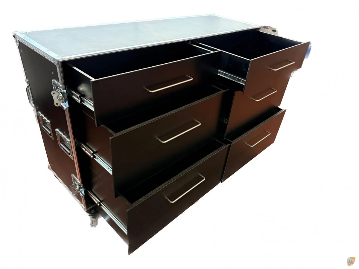Cassettiera Flightcase per Pitbox Race Equipment Tipo Albert Motorsport | Albert Motorsport