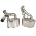 997.1 Carrera sports exhaust with stainless steel tailpipes for Porsche 911 – Albert Motorsport