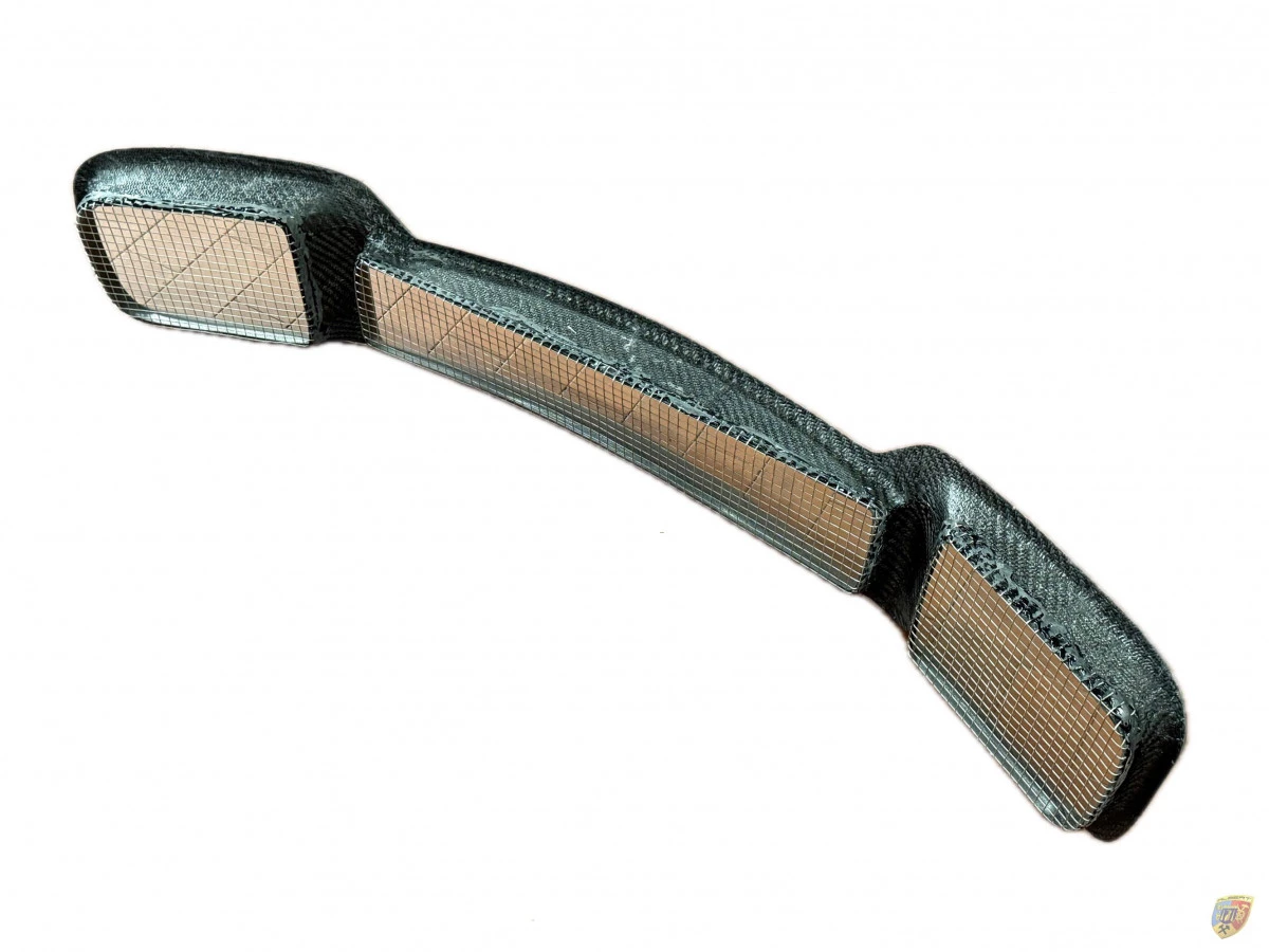 Grille de calandre en carbone pour tablier avant Porsche 911 996 GT3 R | Albert Motorsport