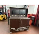 L Case con 2 schermi e scatola di trasporto per Pitbox | Albert Motorsport