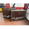 L Case with 2 screens and transport box for Pitbox – Albert Motorsport