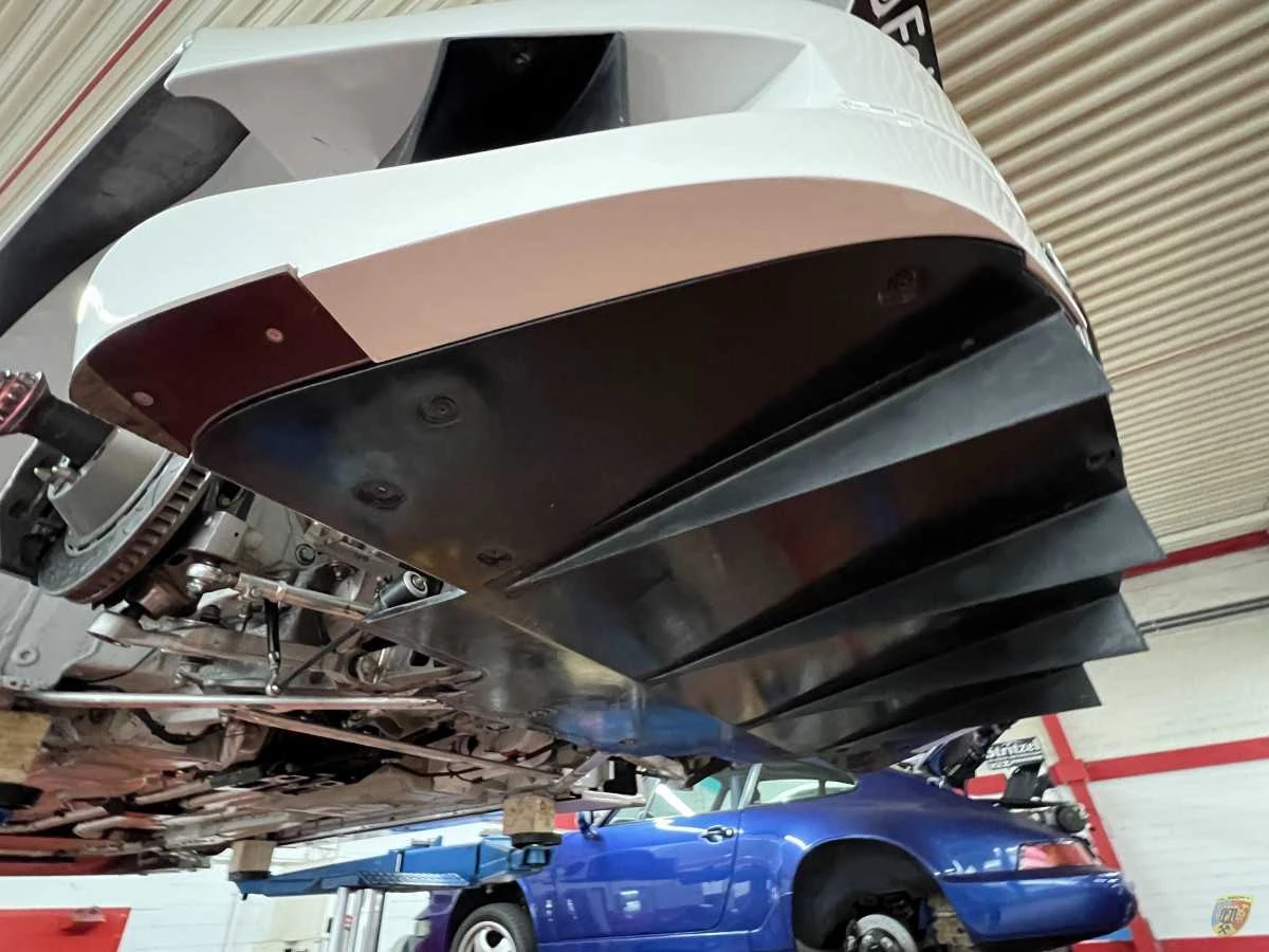 Alette diffusore in carbonio per 997 GT3 R 2013 Porsche 911. | Albert Motorsport