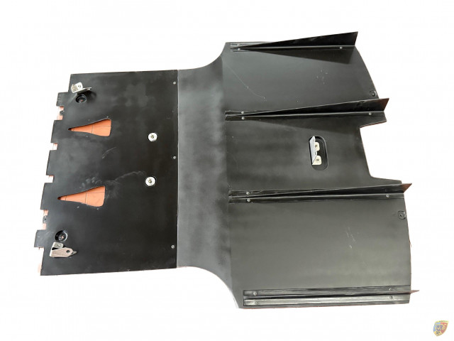 991 GT3 Cup difusor trasero y caja de cambios con soporte y aletas de carbono Porsche 911 2