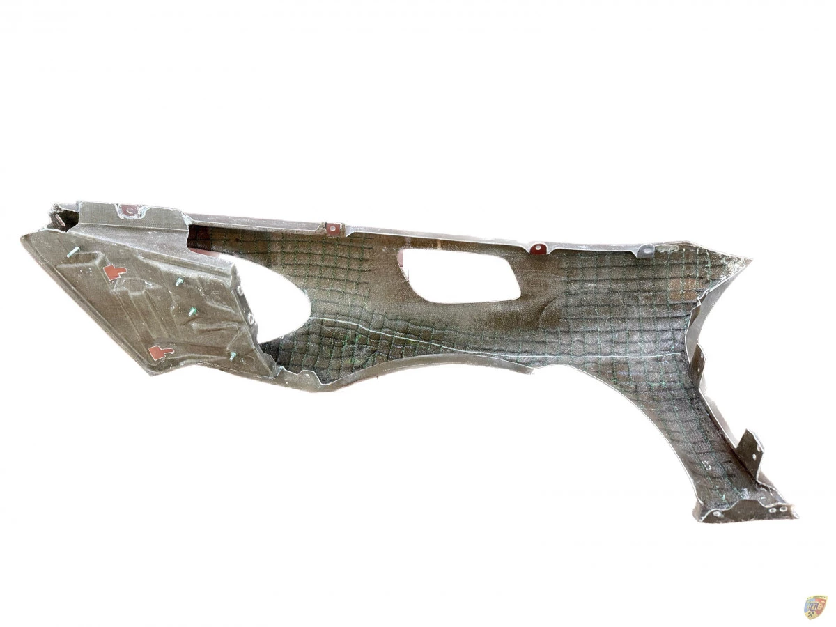 718 GT4 Clubsport front fender natural fiber Porsche Cayman race car – Albert Motorsport