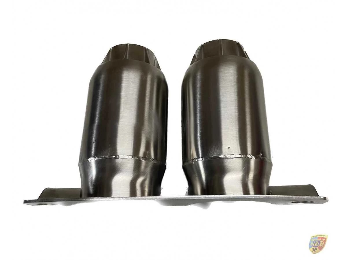 992 GT3 - RS - Cup tailpipe in 917 - RSR - Moby Dick Style stainless steel for Porsche 911 – Albert Motorsport