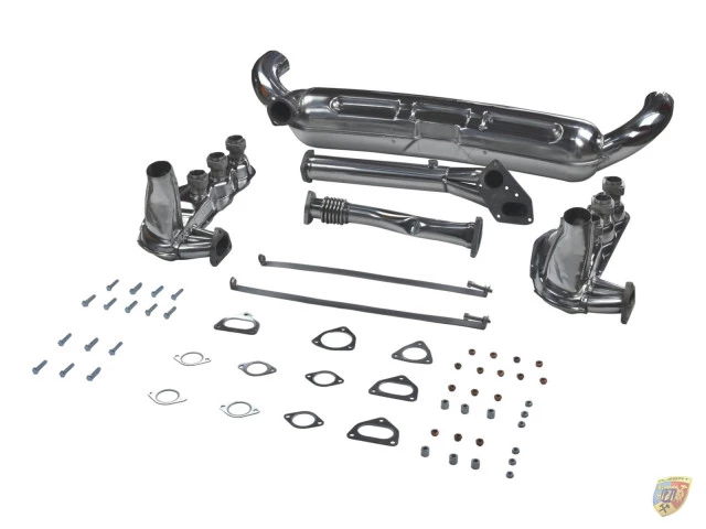 Échappement sport 911 Carrera 3.2 84 mm échangeur de chaleur en acier inoxydable Porsche 911 | Albert Motorsport
