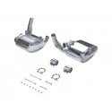 996 Carrera 3.4 sports exhaust polished stainless steel TÜV accessories Porsche 911 – Albert Motorsport