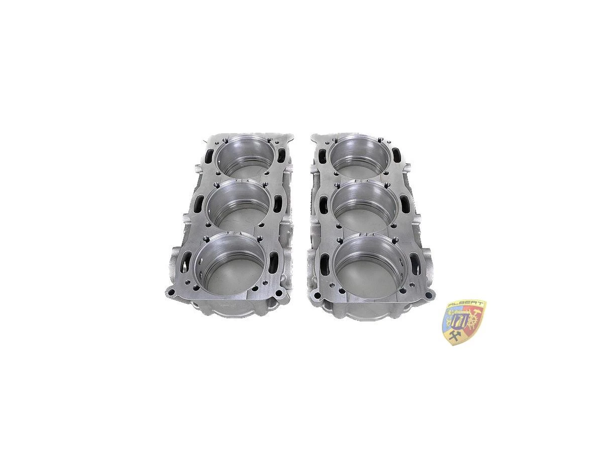 996 - 997 - 991.1 - TT - GT2 - GT3 - Cup Cylinder housing set watertanks for Porsche 3.8 - 4.3 liter engines – Albert Motorsport