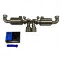 991 GT3 / GT3 RS flap exhaust for Porsche 911