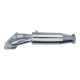 911 Carrera 2.7 - 3.0 - 3.2 front silencer exhaust stainless steel Porsche 911 – Albert Motorsport