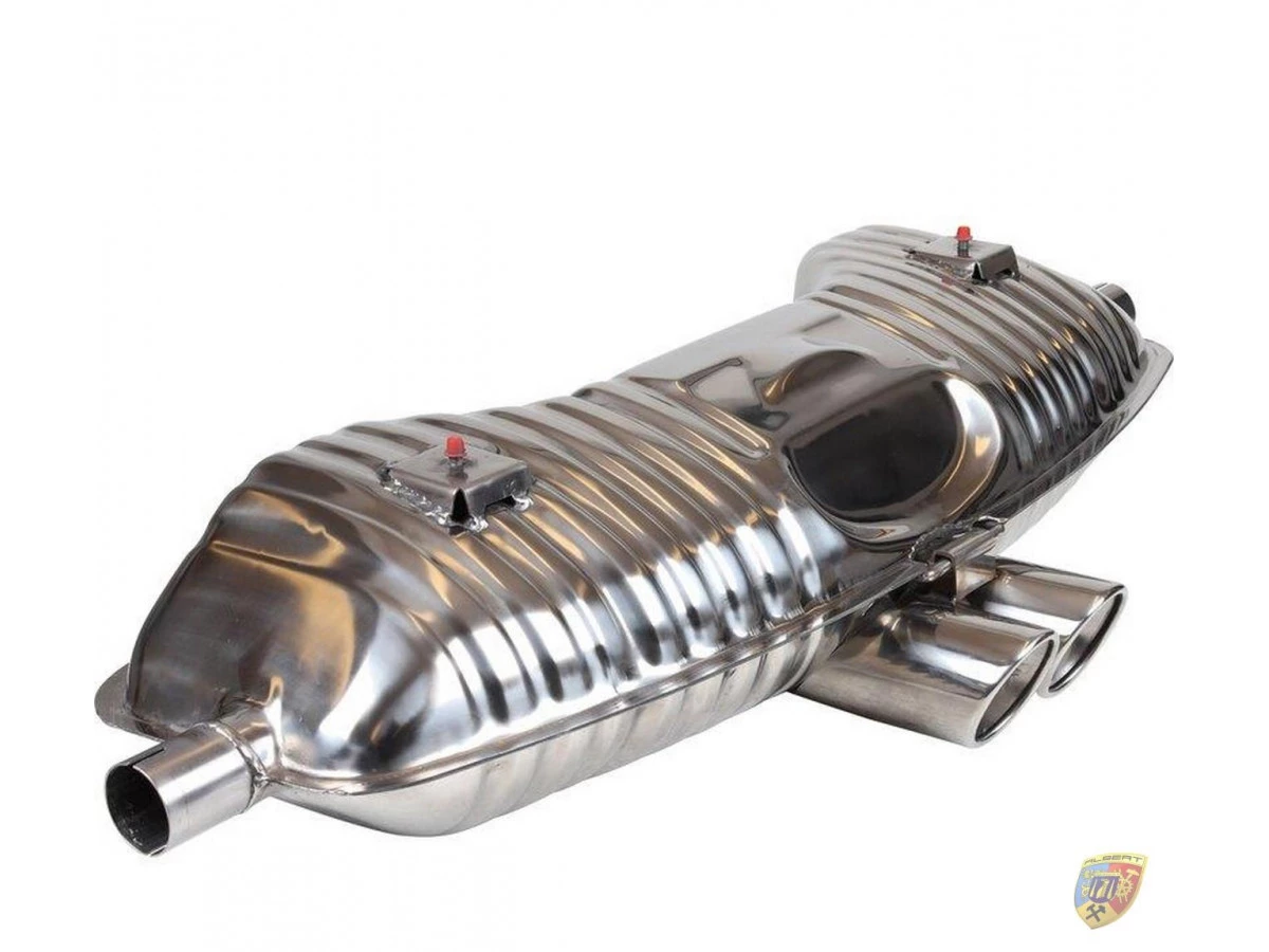 986 Boxster Exhaust OEM Replacement Polished Stainless Steel Porsche – Albert Motorsport