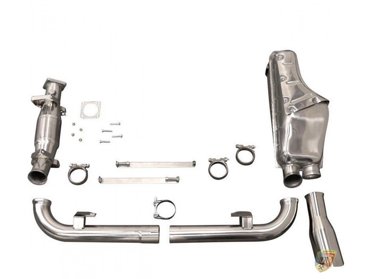 Kit de escape deportivo 964 Carrera completamente en acero inoxidable Porsche 911 | Albert Motorsport