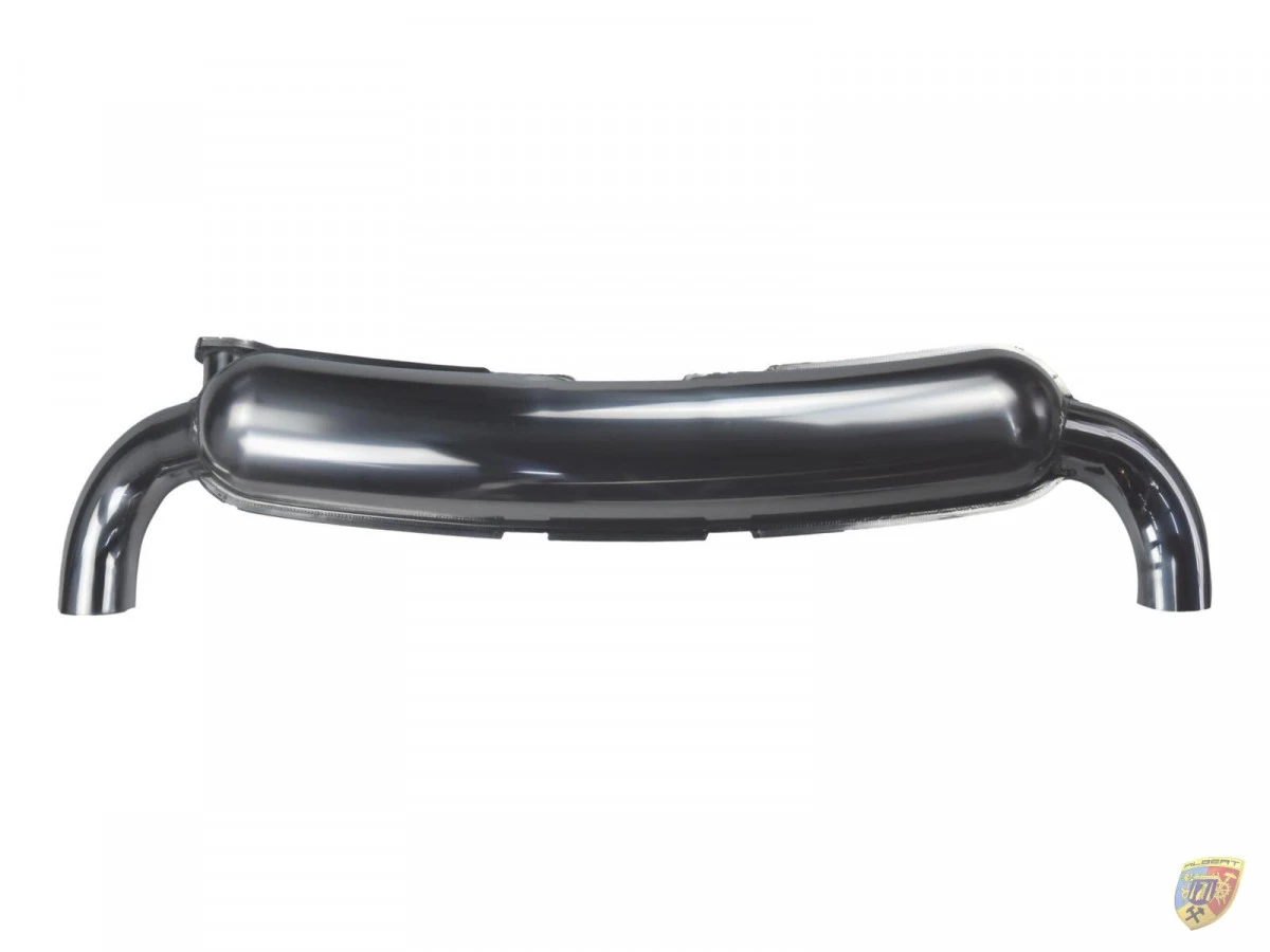 Escape deportivo de doble tubo de acero inoxidable de 84 mm para Porsche 911 Carrera 2.7 - 3.0 - 3.2 | Albert Motorsport